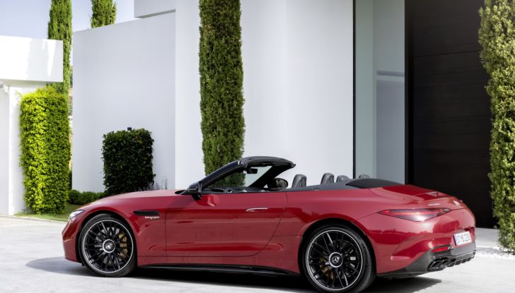 Mercedes-AMG SL 2022: la spider sportiva ritorna con un V8 da 585 cavalli - Foto 6 di 21