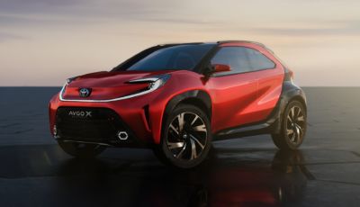 Toyota Aygo aggiunge una “X”: da citycar diventa crossover!