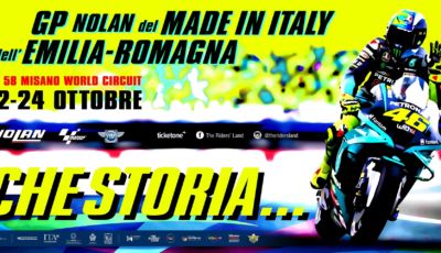 Aldo Drudi celebra Valentino Rossi per la MotoGP a Misano: che storia...