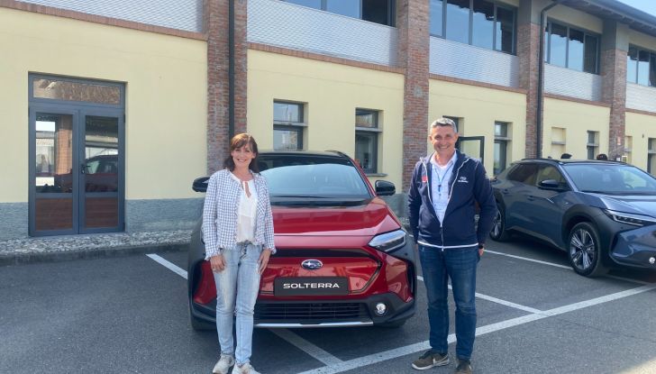 Subaru Solterra: trazione integrale e 218 CV per il SUV elettrico giapponese - Foto 2 di 19