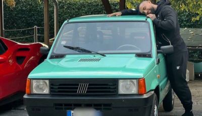 La nuova supercar di Arturo Vidal è una Fiat Panda!
