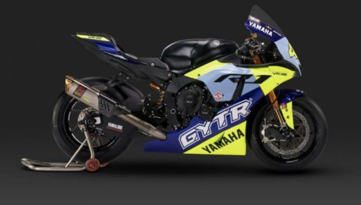 Yamaha R1 GYTR VR46 Tribute: la moto tributo a Valentino Rossi - Foto 5 di 17