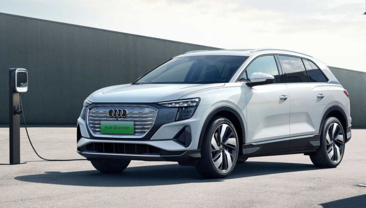 Audi Q5 e-tron: il nuovo SUV elettrico dei Quattro Anelli - Foto 1 di 17