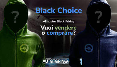 Il Gruppo Autotorino lancia la “Black Choice”, sia per chi compra che per chi vende