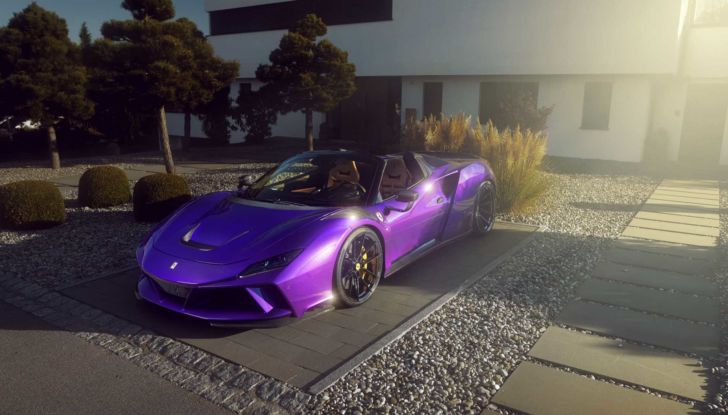 Un’altra esclusiva Novitec! Ecco la Ferrari F8 Spider con kit N-Largo - Foto 2 di 12