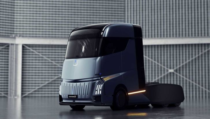 Geely pensa ai camion elettrici: ecco l’Homtruck a guida autonoma di Livello 4 - Foto 3 di 11