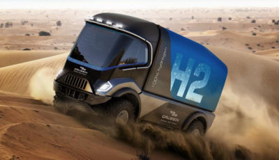 Alla Dakar 2022 ci sarà anche un camion a idrogeno: il Gaussin H2 di Pininfarina