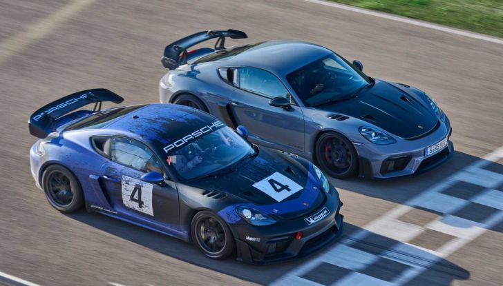 Lotta in famiglia: la Porsche 718 Cayman GT4 RS (anche Clubsport) sfida la 911 GT3! - Foto 1 di 23
