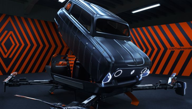 Renault 4: la versione elettrica mette le ali con il drone prototipo Air4 - Foto 2 di 8