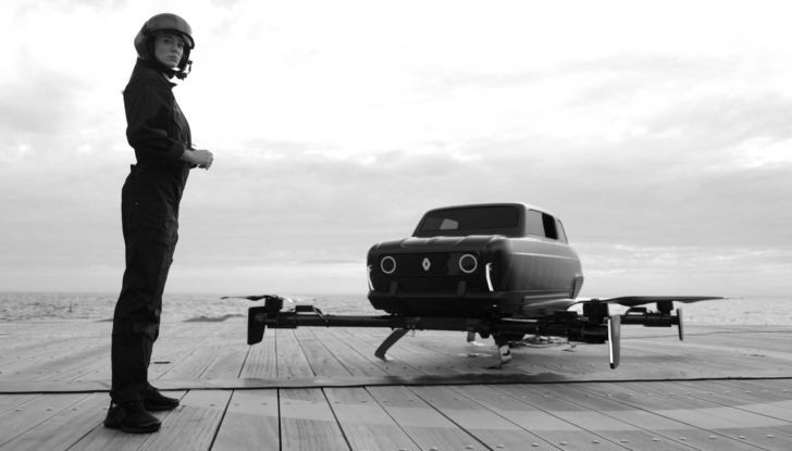 Renault 4: la versione elettrica mette le ali con il drone prototipo Air4 - Foto 8 di 8