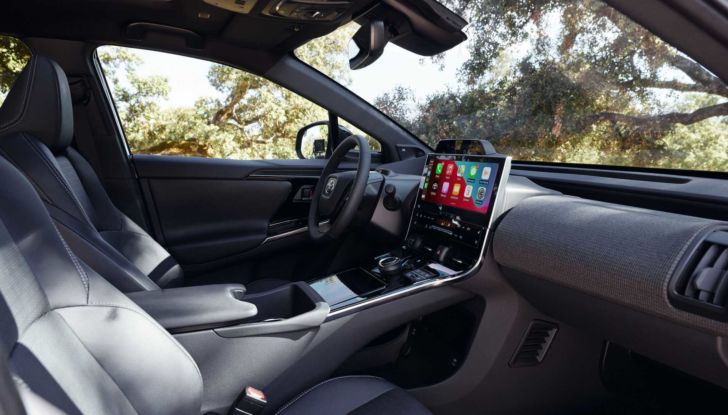Toyota BZ4X: il SUV elettrico da 450 km di autonomia diventa “di serie” - Foto 11 di 12
