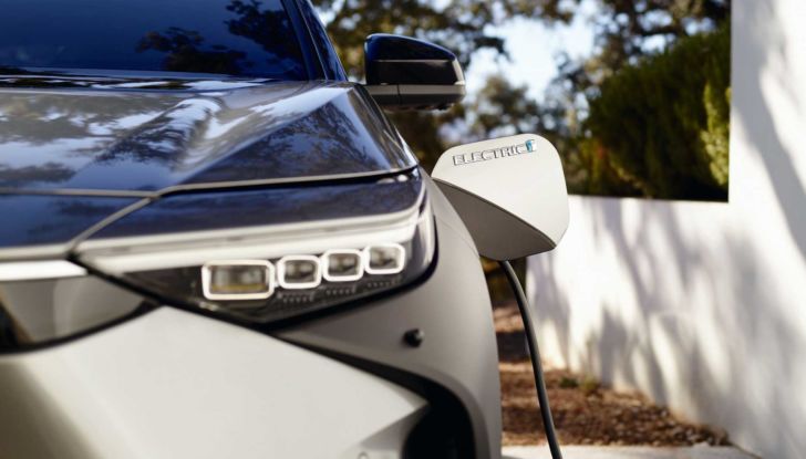 Toyota BZ4X: il SUV elettrico da 450 km di autonomia diventa “di serie” - Foto 2 di 12