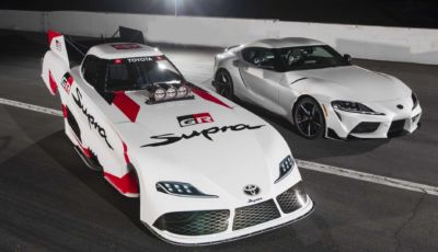 Toyota Supra: la “Funny Car” in versione dragster supera gli 11.000 cavalli!