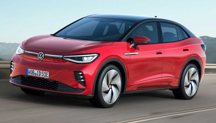 Volkswagen ID.5: svelato il primo SUV Coupé elettrico (anche GTX) da 299 CV - Foto 10 di 17