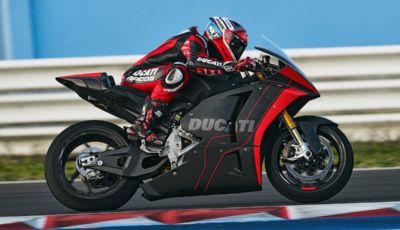 Ducati MotoE in pista per prima volta a Misano