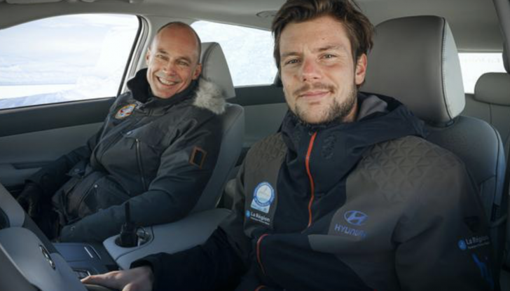 Hyundai Nexo: altro record, questa volta di percorrenza su un circuito ghiacciato - Foto 9 di 9