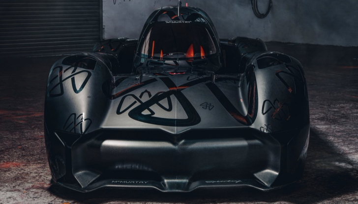 McMurtry Spéirling: la Batmobile (compatta) a zero emissioni ma con 1000 CV - Foto 2 di 12