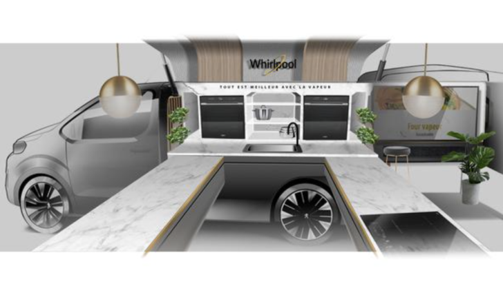 Whirlpool Experience Tour: il foodtruck su base Peugeot - Foto 3 di 10