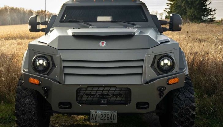 Terradyne Gurkha: il mezzo corazzato con V8 6.7 litri va all’asta - Foto 3 di 6