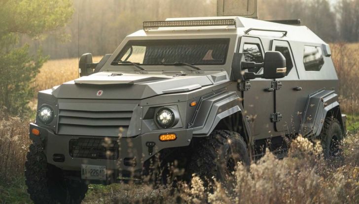 Terradyne Gurkha: il mezzo corazzato con V8 6.7 litri va all’asta - Foto 6 di 6