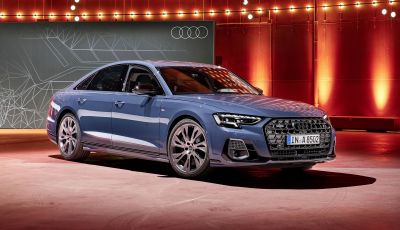 Audi A8 TFSI e 2022: l’ibrida plug-in arriva a marzo da 115.500 Euro