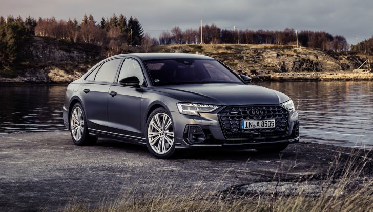 Audi A8 TFSI e 2022: l’ibrida plug-in arriva a marzo da 115.500 Euro - Foto 1 di 17