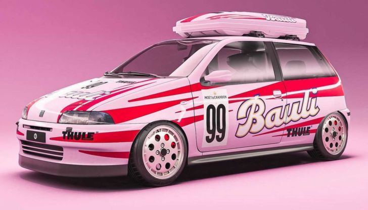 Fiat Punto GT: Garage Italia la immagina in versione “pandoro” della Bauli - Foto 1 di 3