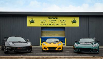 Fine della produzione per le Lotus Elise, Exige ed Evora: ora tocca alla Emira!