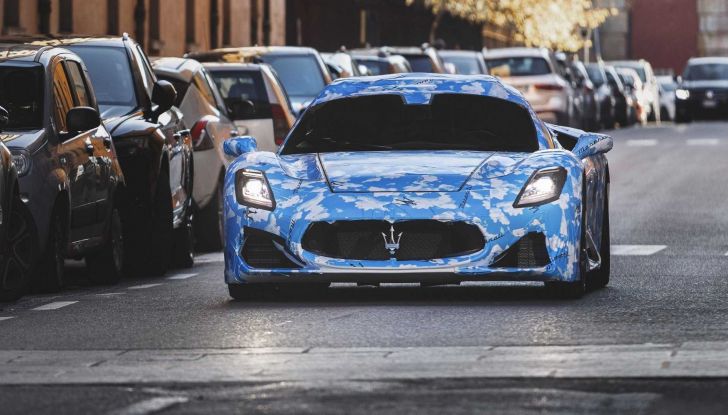 Maserati MC20 Cielo: la supercar in versione cabrio è pronta al debutto - Foto 6 di 8