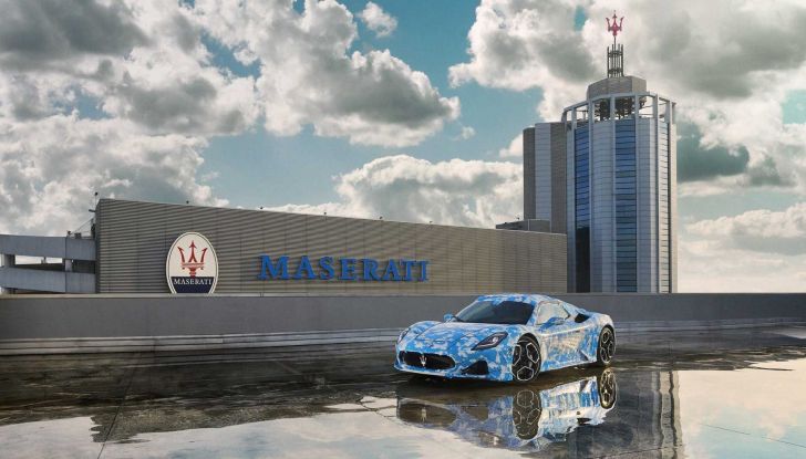 Maserati MC20 Cielo: la supercar in versione cabrio è pronta al debutto - Foto 8 di 8