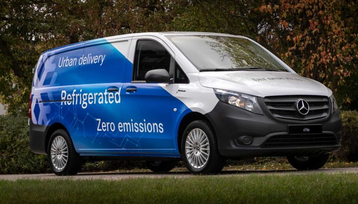 Mercedes-Benz eVito 2022: più autonomia e tempi di ricarica più veloci - Foto 4 di 7