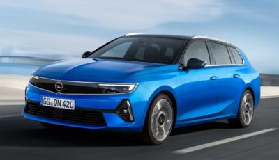 Nuova Opel Astra Sports Tourer 2022: il fulmine tedesco diventa station-wagon