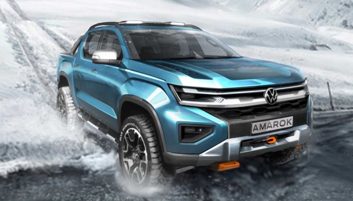 Volkswagen Amarok 2022: il nuovo pick-up sarà lungo oltre 5 metri - Foto 4 di 8