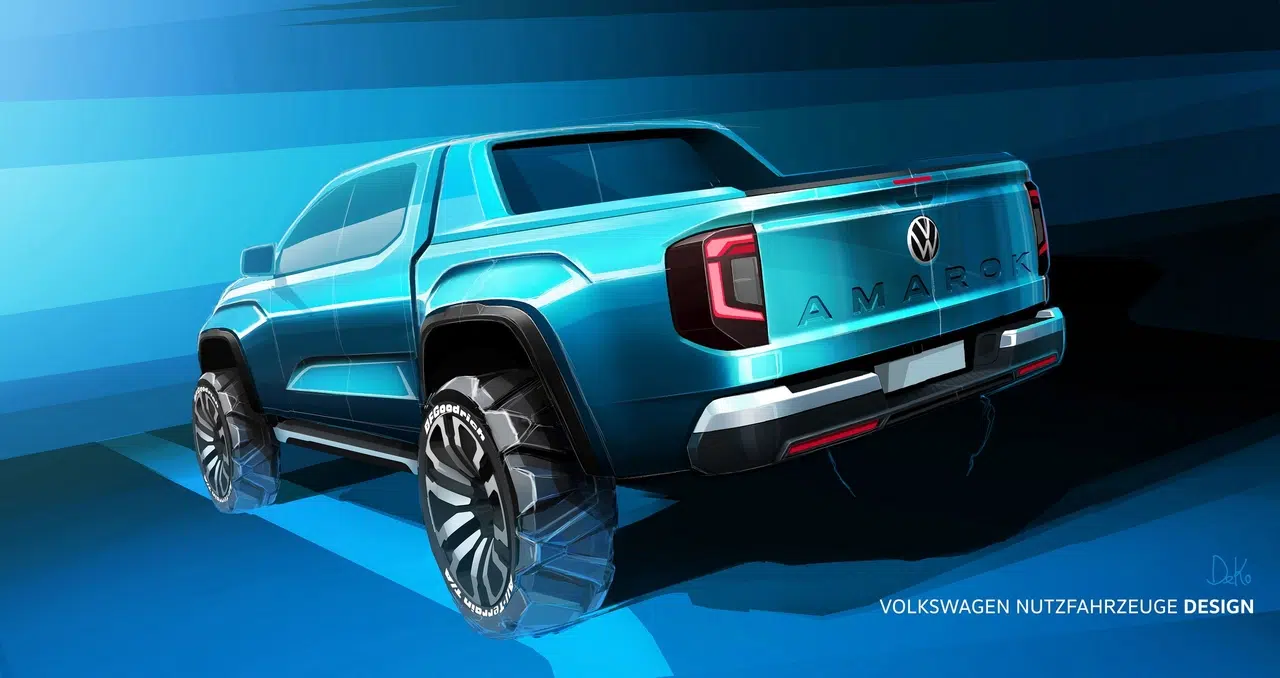 Volkswagen Amarok teaser 2023