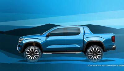 Volkswagen Amarok 2022: il nuovo pick-up sarà lungo oltre 5 metri