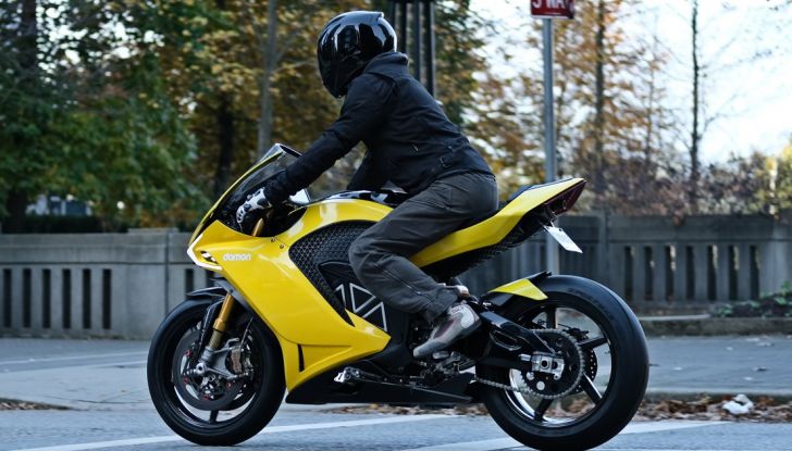 Damon Hypersport: la moto elettrica da record prova a conquistare l’Europa - Foto 6 di 14