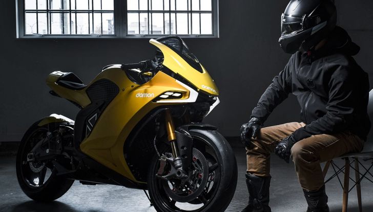Damon Hypersport: la moto elettrica da record prova a conquistare l’Europa - Foto 7 di 14
