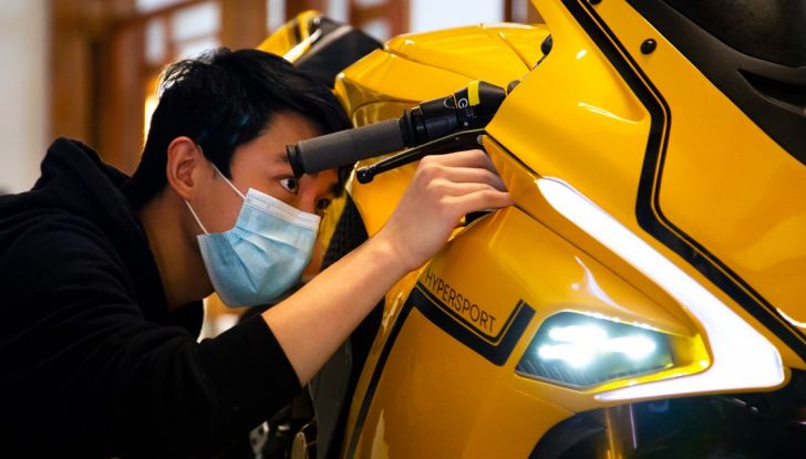 Damon Hypersport: la moto elettrica da record prova a conquistare l’Europa - Foto 9 di 14