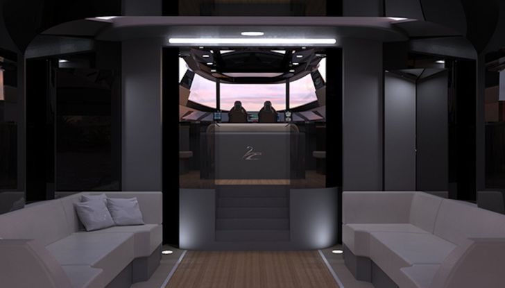 Lazzarini Design firma lo yacht con una Ferrari incorporata - Foto 2 di 12