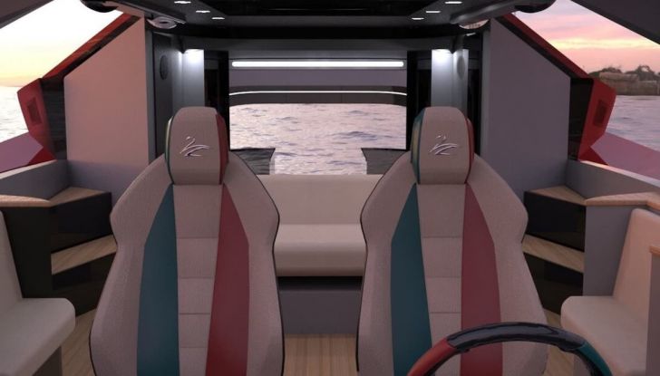 Lazzarini Design firma lo yacht con una Ferrari incorporata - Foto 3 di 12