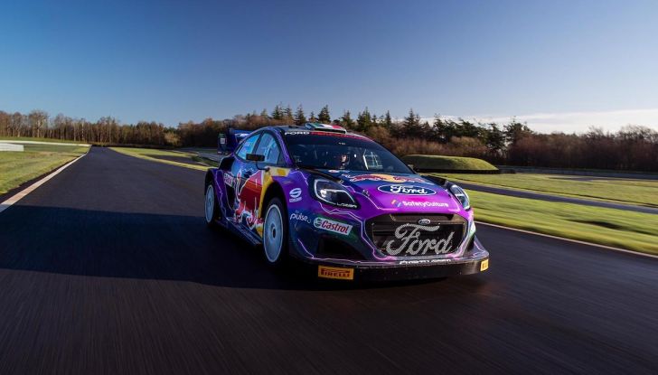 M-Sport: svelta la livrea della Ford Puma Hybrid Rally1 2022 - Foto 2 di 14