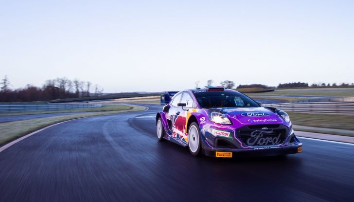 M-Sport: svelta la livrea della Ford Puma Hybrid Rally1 2022 - Foto 3 di 14