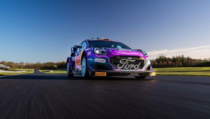 M-Sport: svelta la livrea della Ford Puma Hybrid Rally1 2022 - Foto 6 di 14