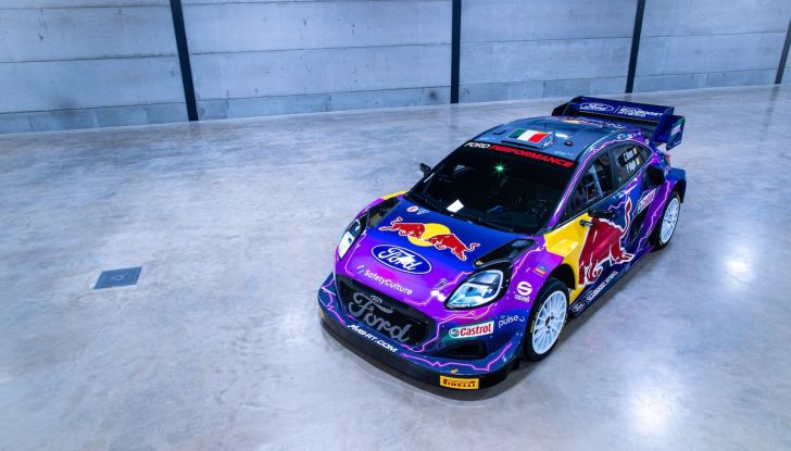 M-Sport: svelta la livrea della Ford Puma Hybrid Rally1 2022 - Foto 7 di 14