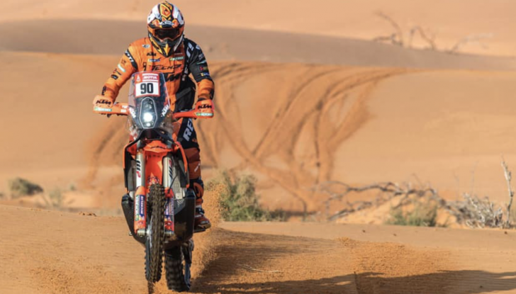 Dakar 2022: Petrucci da record, è il primo pilota di MotoGP a vincere una tappa nel deserto - Foto 10 di 10