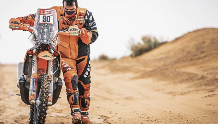 Dakar 2022: Petrucci da record, è il primo pilota di MotoGP a vincere una tappa nel deserto - Foto 5 di 10