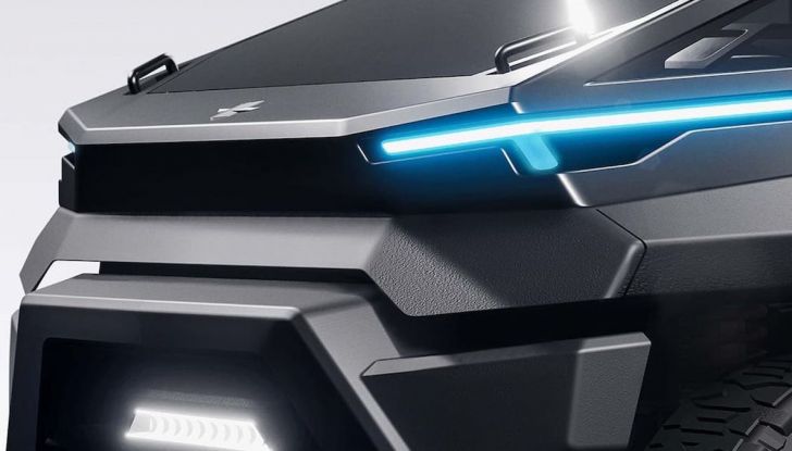 Thundertruck: il SUV elettrico a 4 o 6 ruote che sfida il carro-armato Tesla - Foto 1 di 8