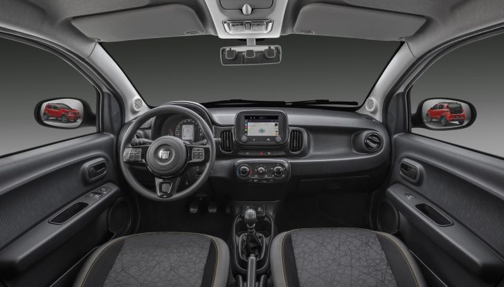 Fiat Mobi 2022: la city-car brasiliana dallo stile off-road si aggiorna - Foto 10 di 14