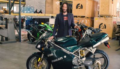 Tra cinema e due ruote: alla scoperta del garage da sogno di Keanu Reeves