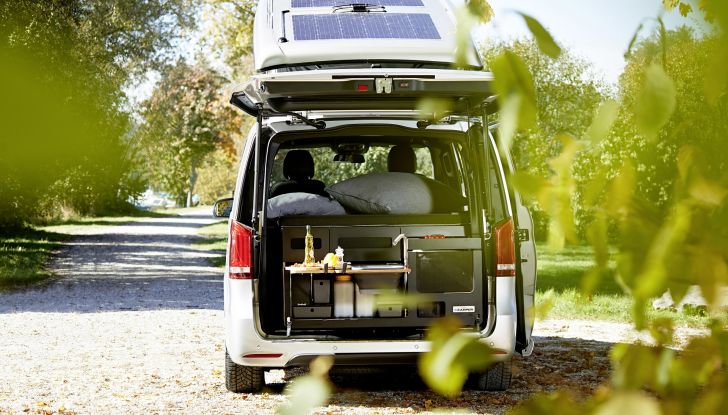 Mercedes EQV: grazie a Sortimo anche il camper diventa elettrico! - Foto 3 di 6